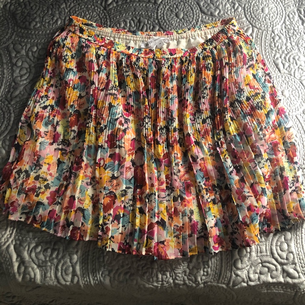 BCBG Generation Chiffon Flounce Skirt